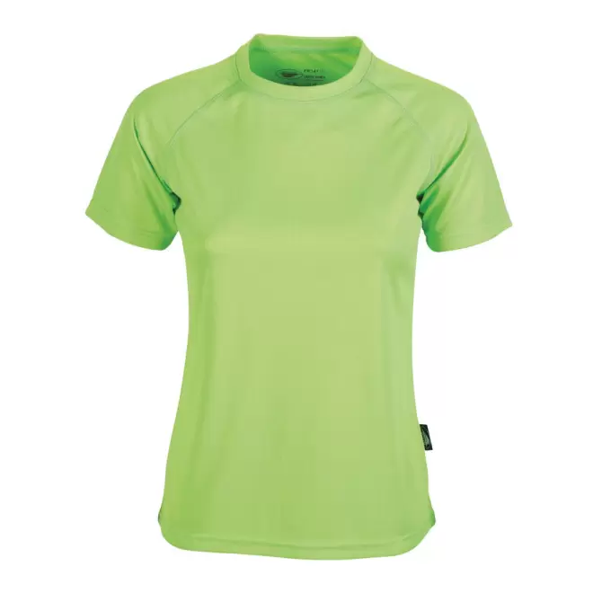 TEE-SHIRT PERSONNALISÉ COULEUR FEMME PEN DUICK® 'FIRSTEE' - lime