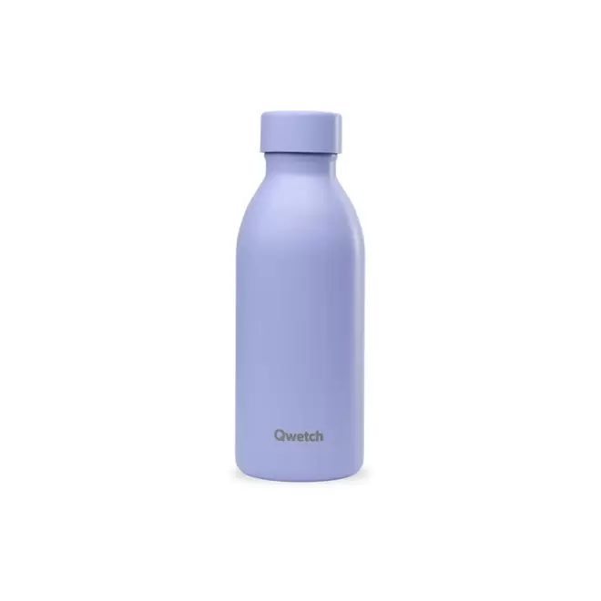 GOURDE ISOTHERME 500 ML QWETCH® PERSONNALISABLE 'ICON' - glycine