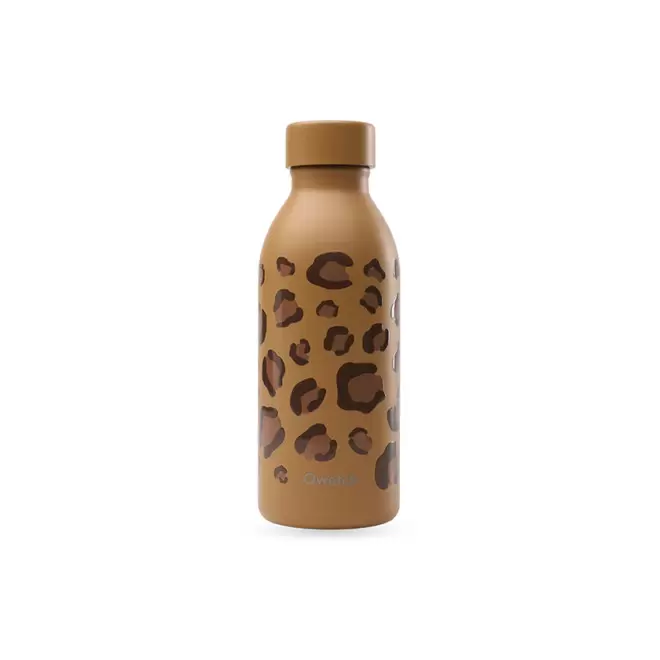 GOURDE ISOTHERME 500 ML QWETCH® PERSONNALISABLE 'ICON' - wild camel