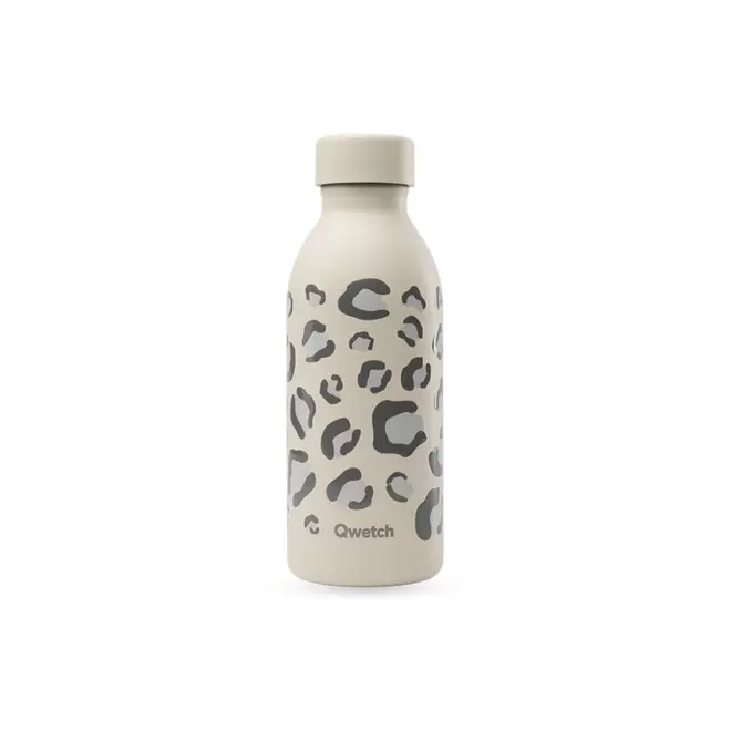 GOURDE ISOTHERME 500 ML QWETCH® PERSONNALISABLE 'ICON' - wild sable