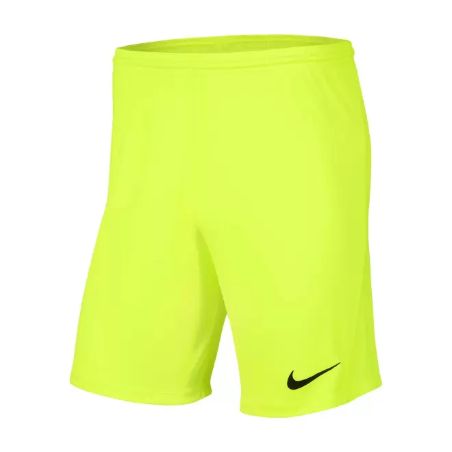 SHORT DE SPORT HOMME PERSONNALISABLE 'PARK III' - jaune fluo