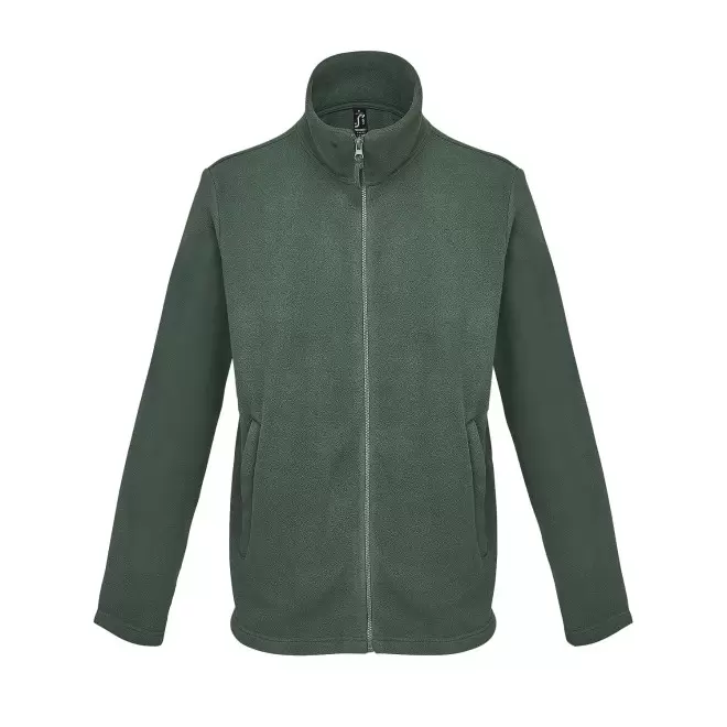 VESTE POLAIRE MIXTE PERSONNALISABLE 'NITRO' - vert sapin
