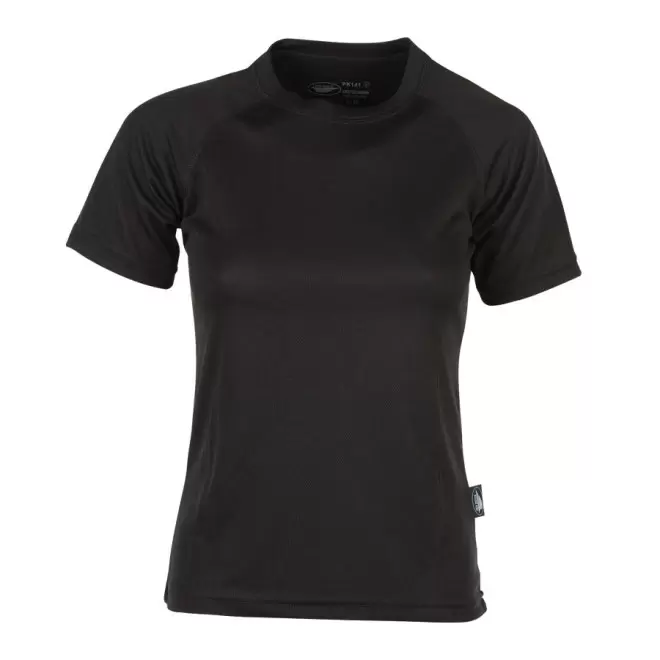 TEE-SHIRT PERSONNALISÉ COULEUR FEMME PEN DUICK® 'FIRSTEE' - noir