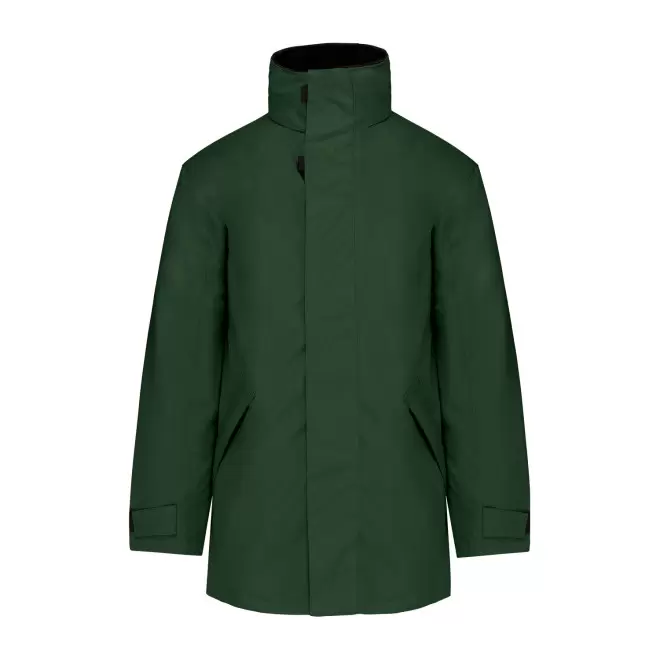 PARKA CHAUDE HOMME KARIBAN PERSONNALISABLE 'KARITOU' - vert forêt