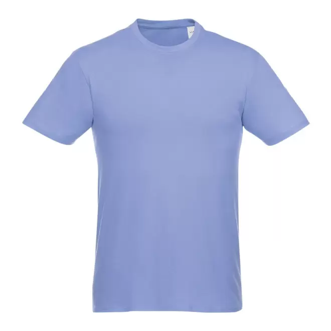 TEE-SHIRT PUBLICITAIRE MIXTE COULEUR 'MARTI' - FABRICATION RAPIDE 4 JOURS - bleu ciel
