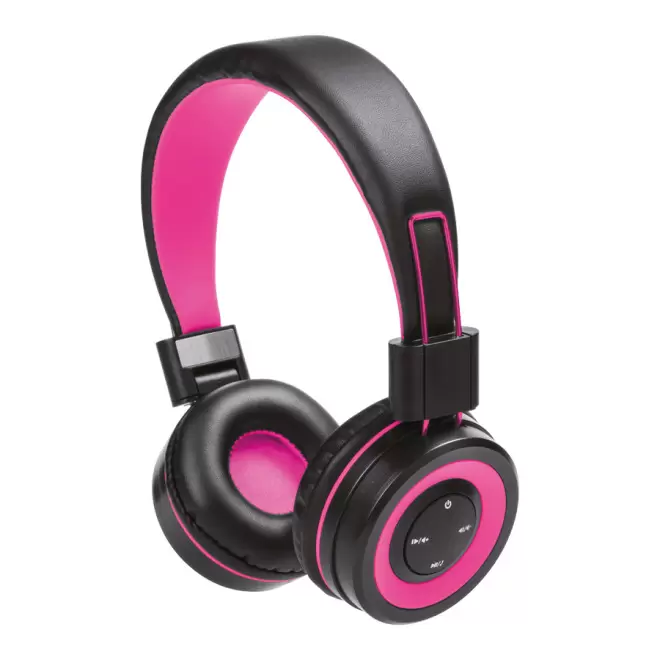 CASQUE AUDIO PUBLICITAIRE BLUETOOTH® 'BOYCE' - rose