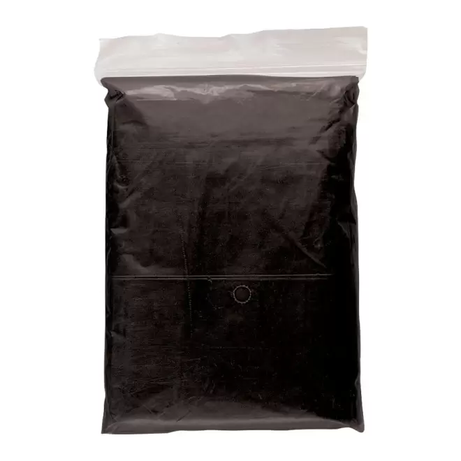 PONCHO PERSONNALISÉ TRANSPARENT 'LAGGAN' - noir