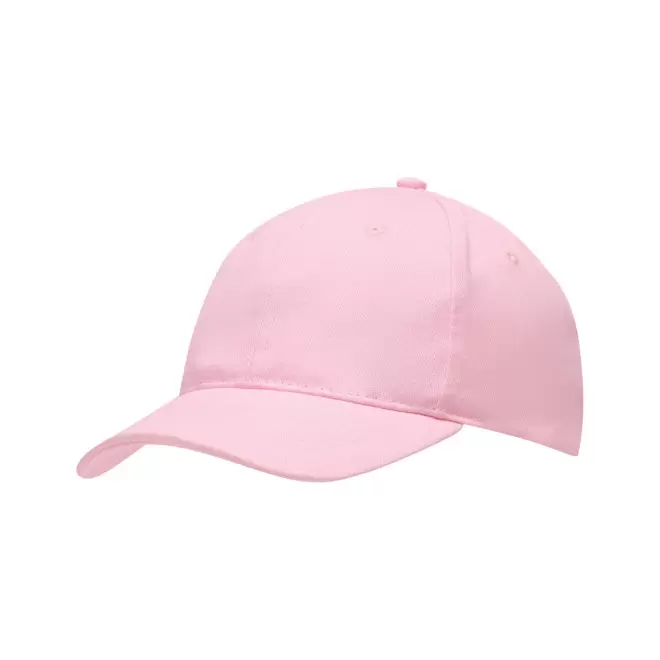 CASQUETTE PUBLICITAIRE 6 PANS COTON 'COTARE' - rose