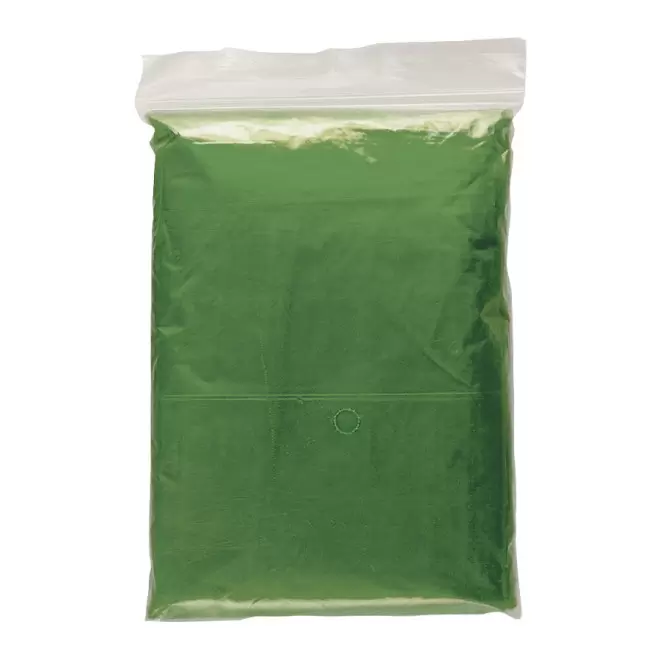 PONCHO PERSONNALISÉ TRANSPARENT 'LAGGAN' - vert