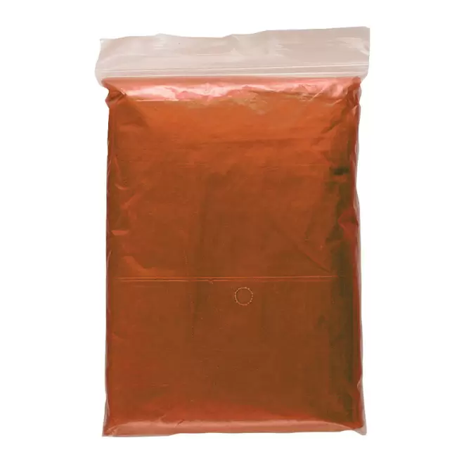 PONCHO PERSONNALISÉ TRANSPARENT 'LAGGAN' - orange