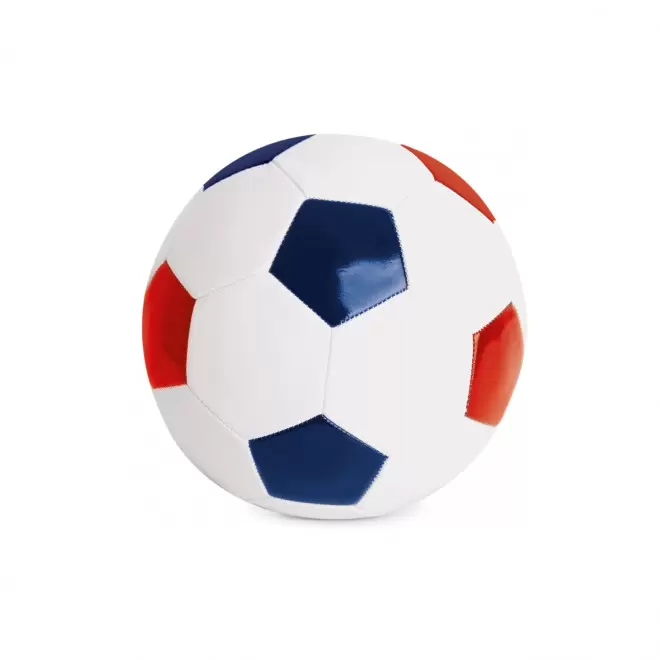 BALLON DE FOOT PERSONNALISABLE 'ULTIGAME' - blanc/bleu/rouge