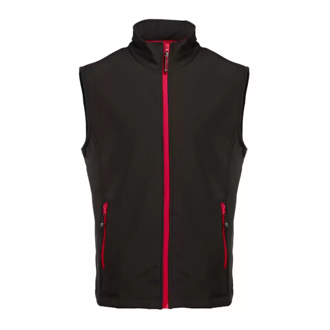 BODYWARMER PUBLICITAIRE MIXTE 'GIBRALTAR' PEN DUICK® - noir/rouge