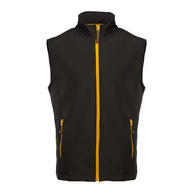 BODYWARMER PUBLICITAIRE MIXTE 'GIBRALTAR' PEN DUICK® - noir/jaune