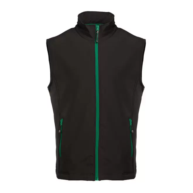 BODYWARMER PUBLICITAIRE MIXTE 'GIBRALTAR' PEN DUICK® - noir/vert