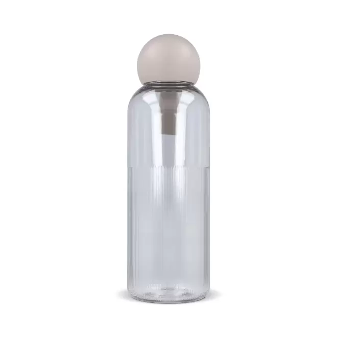 GOURDE EN RPET 600ML PERSONNALISABLE 'BUBUL' - transparent