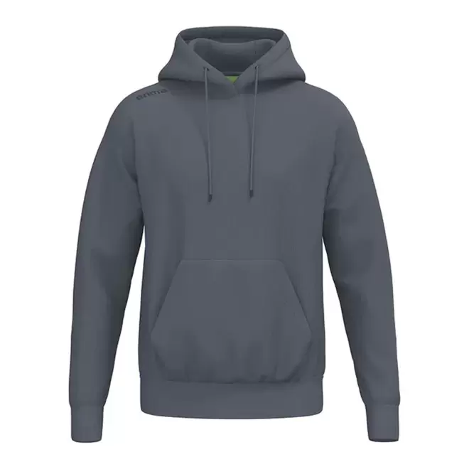 SWEATSHIRT CAPUCHE MIXTE PERSONNALISABLE 'TS' - gris foncé