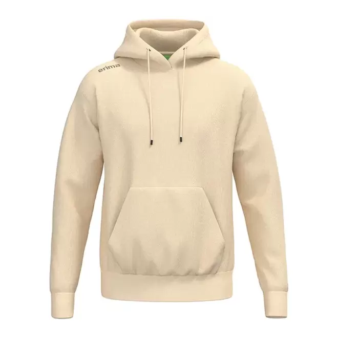 SWEATSHIRT CAPUCHE MIXTE PERSONNALISABLE 'TS' - beige
