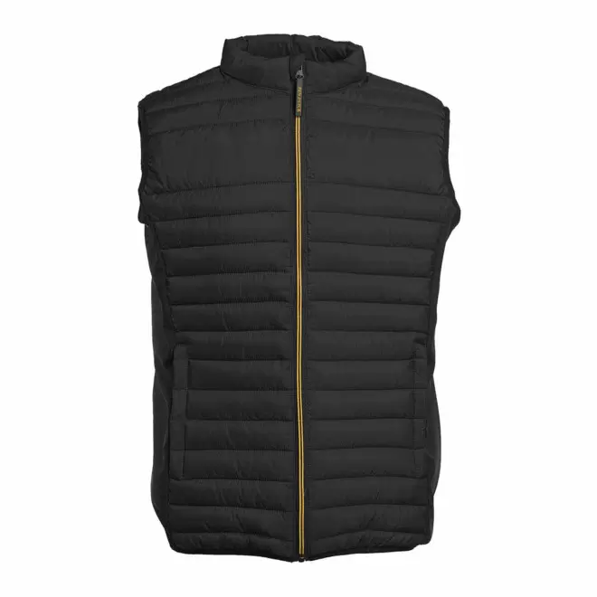 BODYWARMER HOMME PERSONNALISÉ PEN DUICK® 'BALTIMORE' - noir/jaune