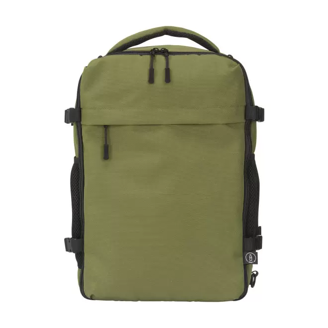 SAC A DOS CABINE PERSONNALISABLE 'BINECA' - vert olive