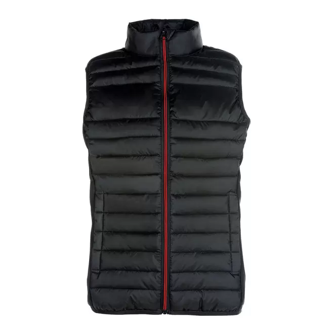 BODYWARMER FEMME PERSONNALISÉ PEN DUICK® 'BALTIMORE' - noir/rouge
