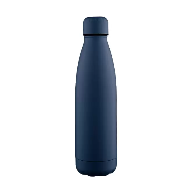 BOUTEILLE PUBLICITAIRE EN ACIER 700ML 'BROUDO RECYCLE' - bleu
