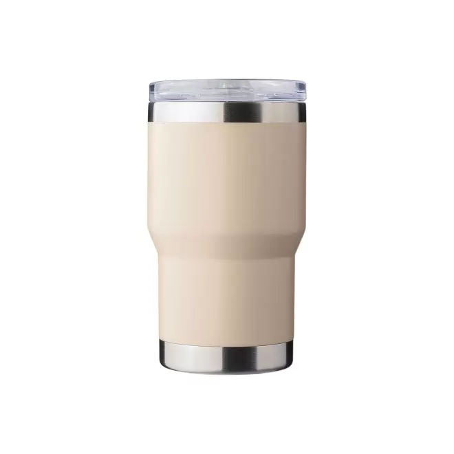 MUG ISOTHERME RECYCLE 350ML PERSONNALISE 'CERAMY' - beige