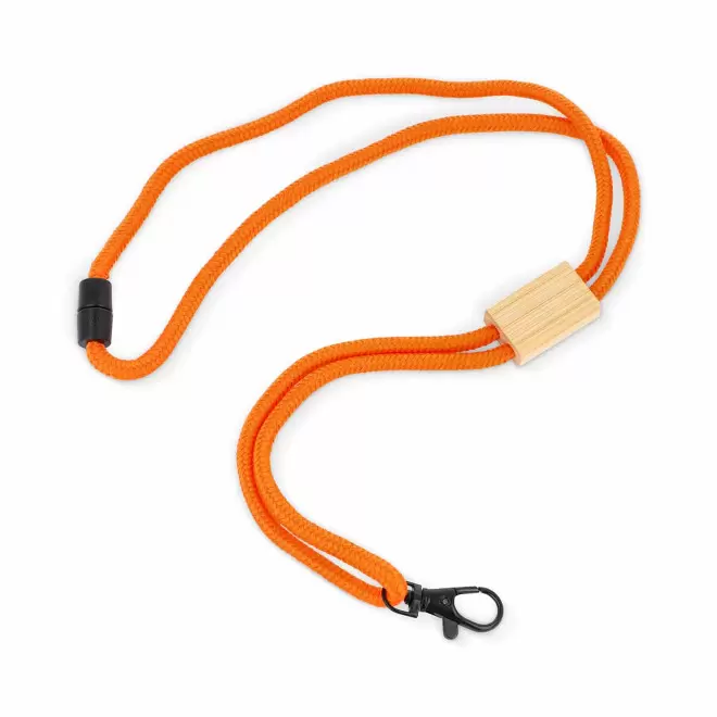 LANYARD TOUR DE COU PARACORDE PERSONNALISABLE 'CORDALITO' - orange