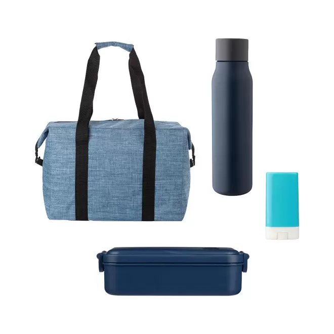 SET FRAICHEUR SAC ACCESSOIRES PERSONNALISE 'CHAUWPIC' - bleu