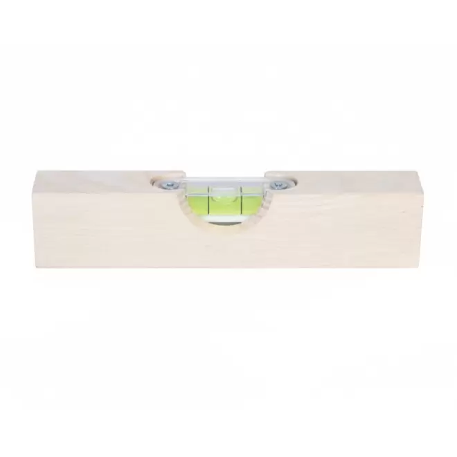 NIVEAU A BULLE EN BOIS PERSONNALISABLE 'FRENO' - naturel