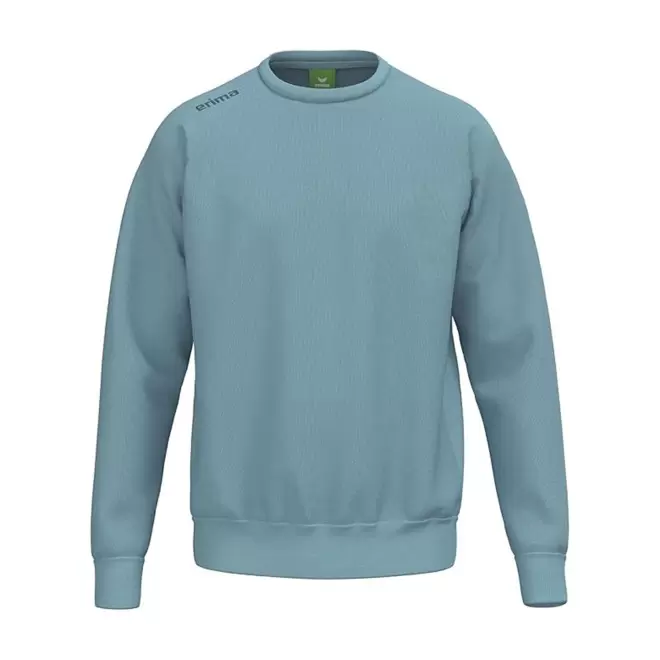 SWEATSHIRT MIXTE PERSONNALISABLE 'TS' - gris chiné