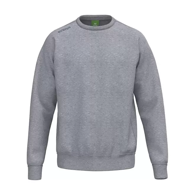 SWEATSHIRT MIXTE PERSONNALISABLE 'TS' - bleu marine