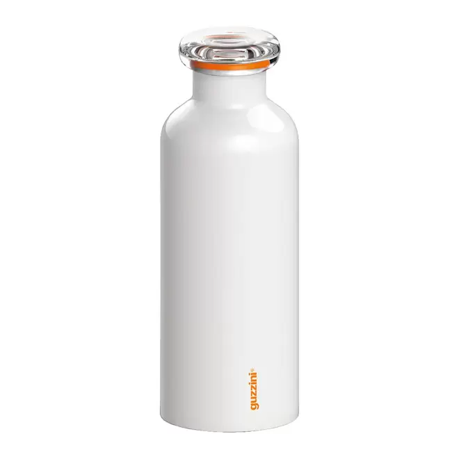 GOURDE ISOTHERME GUZZINI PERSONNALISABLE 'ON THE GO' - blanc