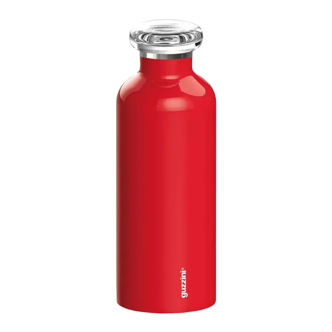 GOURDE ISOTHERME GUZZINI PERSONNALISABLE 'ON THE GO' - rouge