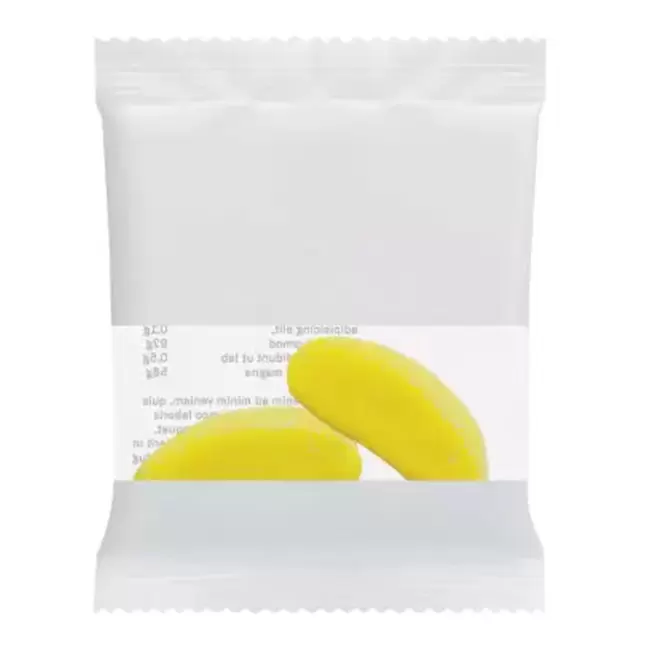 LOT DE 100 SACHETS BANANAS HARIBO® PUBLICITAIRES - banane