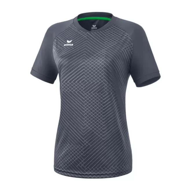 MAILLOT FOOT FEMME PERSONNALISABLE 'MADRID' - gris