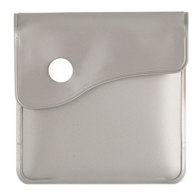 CENDRIER DE POCHE PUBLICITAIRE 'ALBANS' - argenté