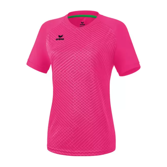 MAILLOT FOOT FEMME PERSONNALISABLE 'MADRID' - rose