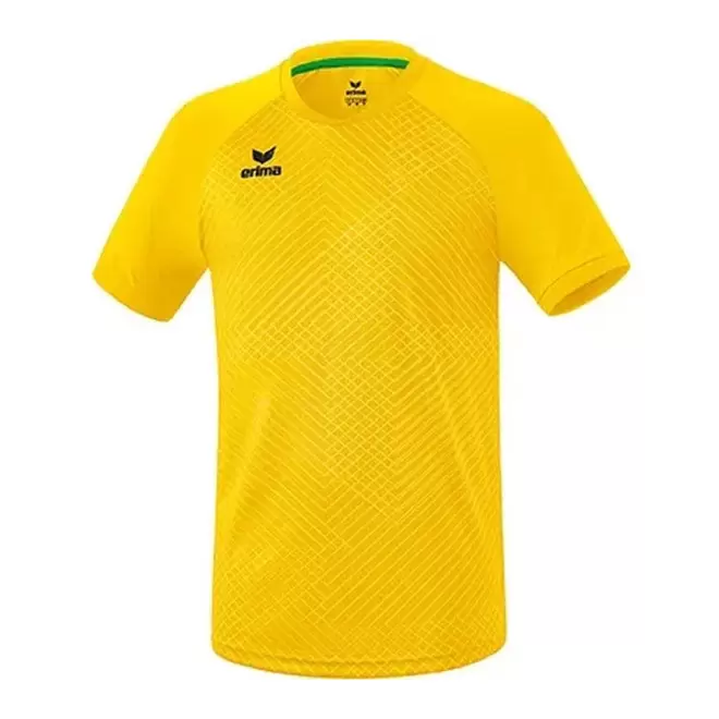 MAILLOT FOOT HOMME PERSONNALISABLE 'MADRID' - jaune