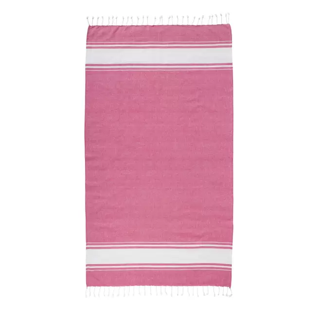 FOUTA PERSONNALISEE 'HORTENSE 180 RPET CLASSIC' ESAT - fuchsia