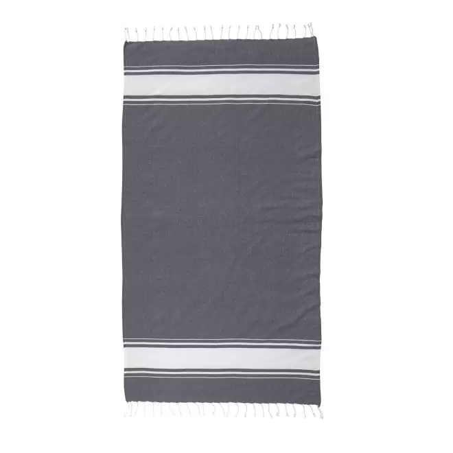 FOUTA PERSONNALISEE 'HORTENSE 180 RPET CLASSIC' ESAT - bleu