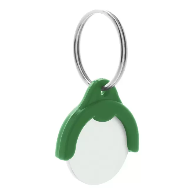 PORTE-CLÉS JETON PROMOTIONNEL 'CATCH' - vert