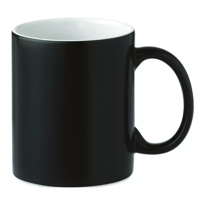 MUG MAGIQUE PUBLICITAIRE IMPRESSION SUBLIMATION 'MACHIATTO' - noir
