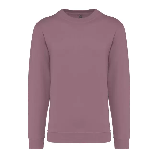 SWEAT-SHIRT MIXTE COL ROND PERSONNALISABLE 'KARIHOOD' - violet clair
