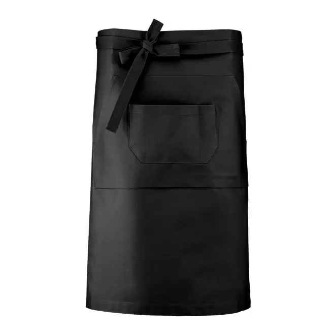 TABLIER LONG KARIBAN PERSONNALISABLE 'BANTAB' - noir