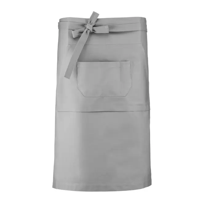 TABLIER LONG KARIBAN PERSONNALISABLE 'BANTAB' - gris clair