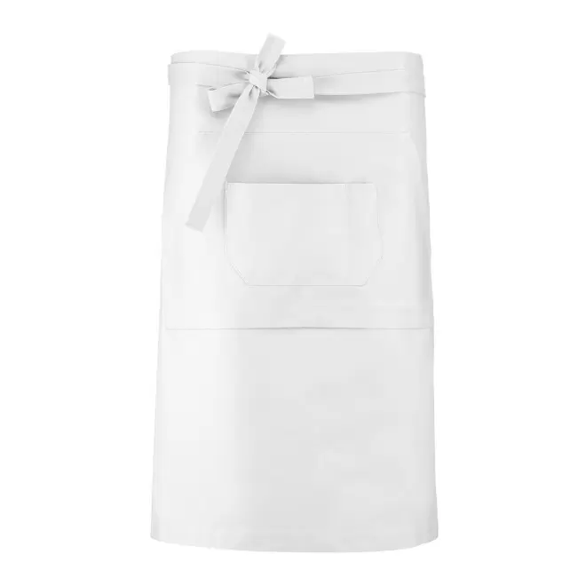 TABLIER LONG KARIBAN PERSONNALISABLE 'BANTAB' - blanc