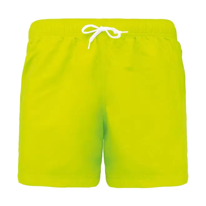 SHORT DE BAIN PERSONNALISABLE 'WATERSPORT' - jaune fluo