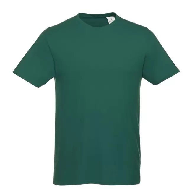 TEE-SHIRT PUBLICITAIRE MIXTE COULEUR 'MARTI' - vert forêt