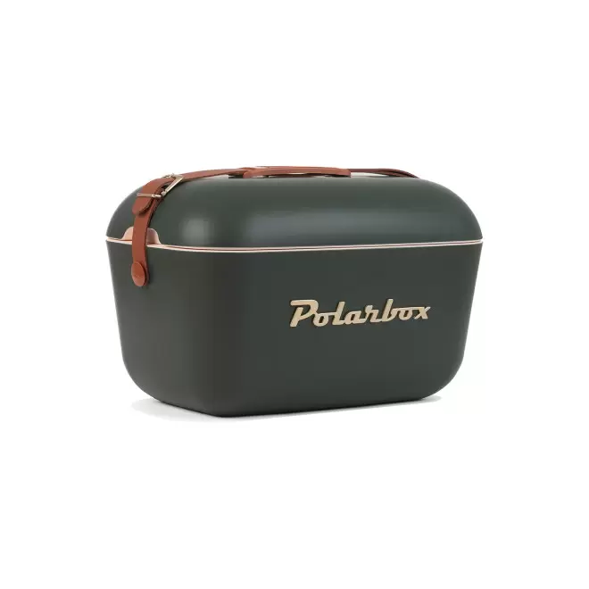 GLACIERE VINTAGE POLARBOX PERSONNALISE 'ORIGINAL' - vert foncé