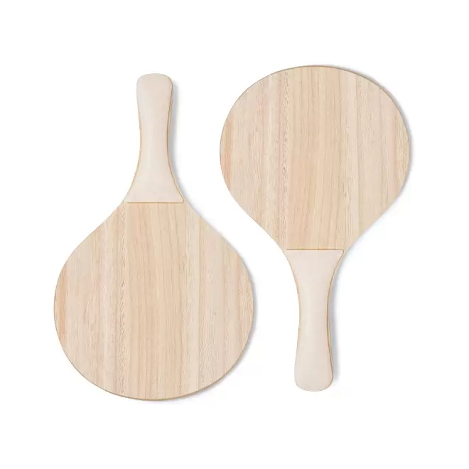RAQUETTES JEUX DIVERS PERSONNALISEES 'TERPA' - beige
